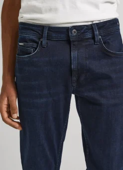 Men Pepe Jeans Hatch Slim Fit Mid-Rise Jeans