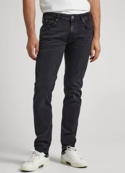 Men Pepe Jeans Hatch Slim Fit Mid-Rise Jeans