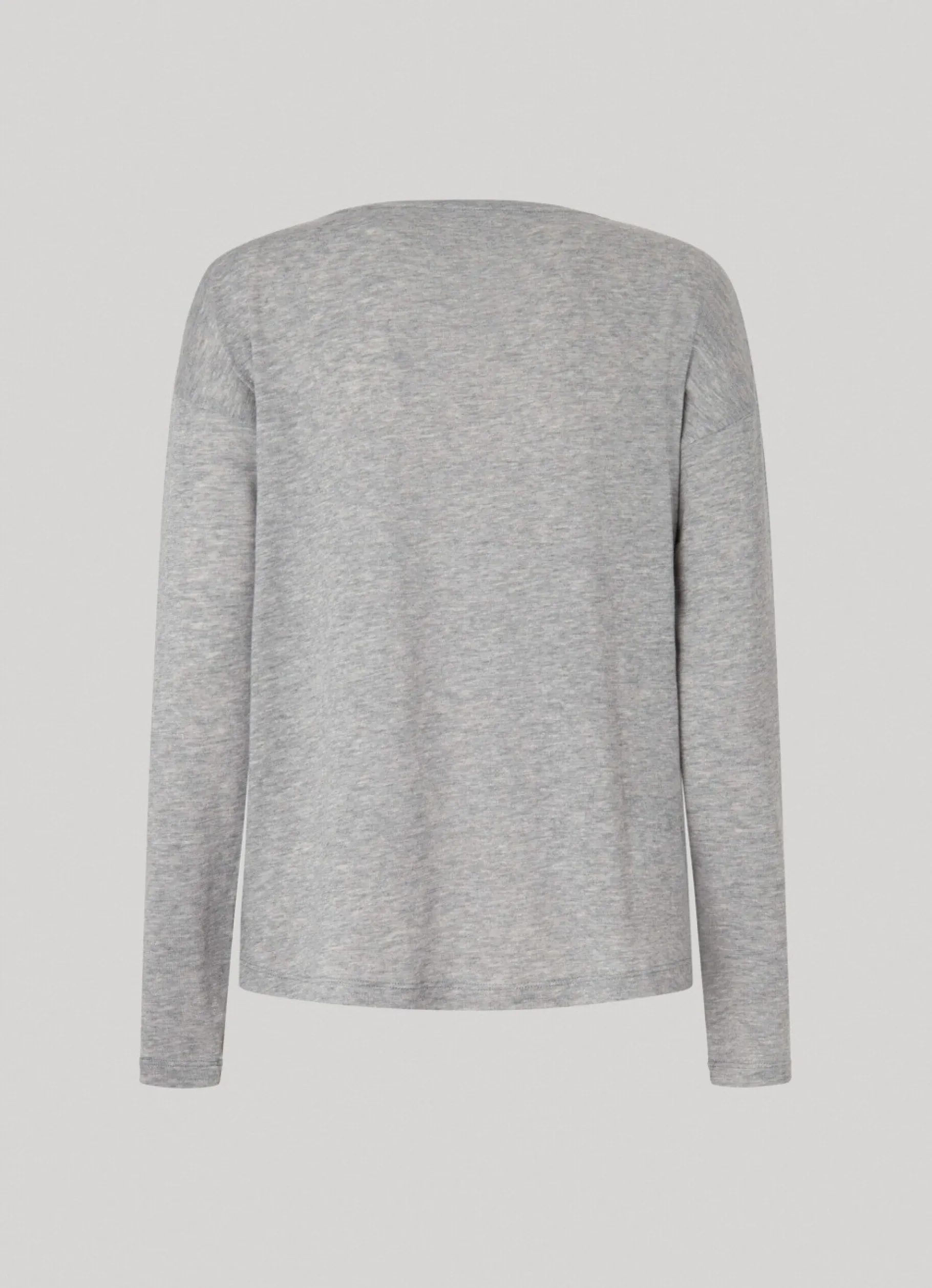 Women Pepe Jeans Heathered Long-Sleeve T-Shirt