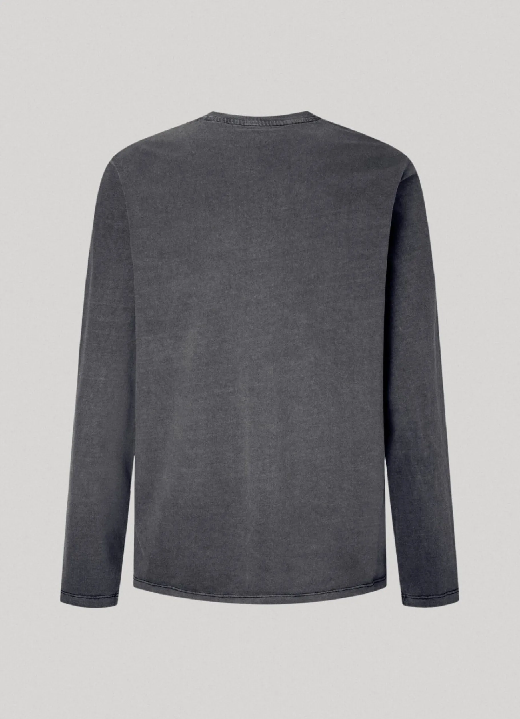 Men Pepe Jeans Henley Collar Long Sleeve T-Shirt