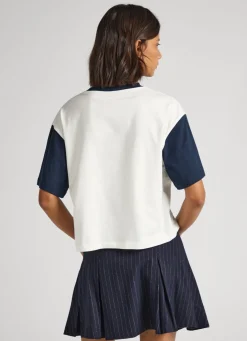 Women Pepe Jeans Heritage Logo T-Shirt