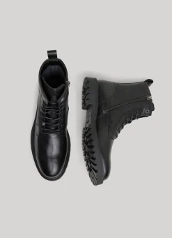 Men Pepe Jeans High Leather Boots
