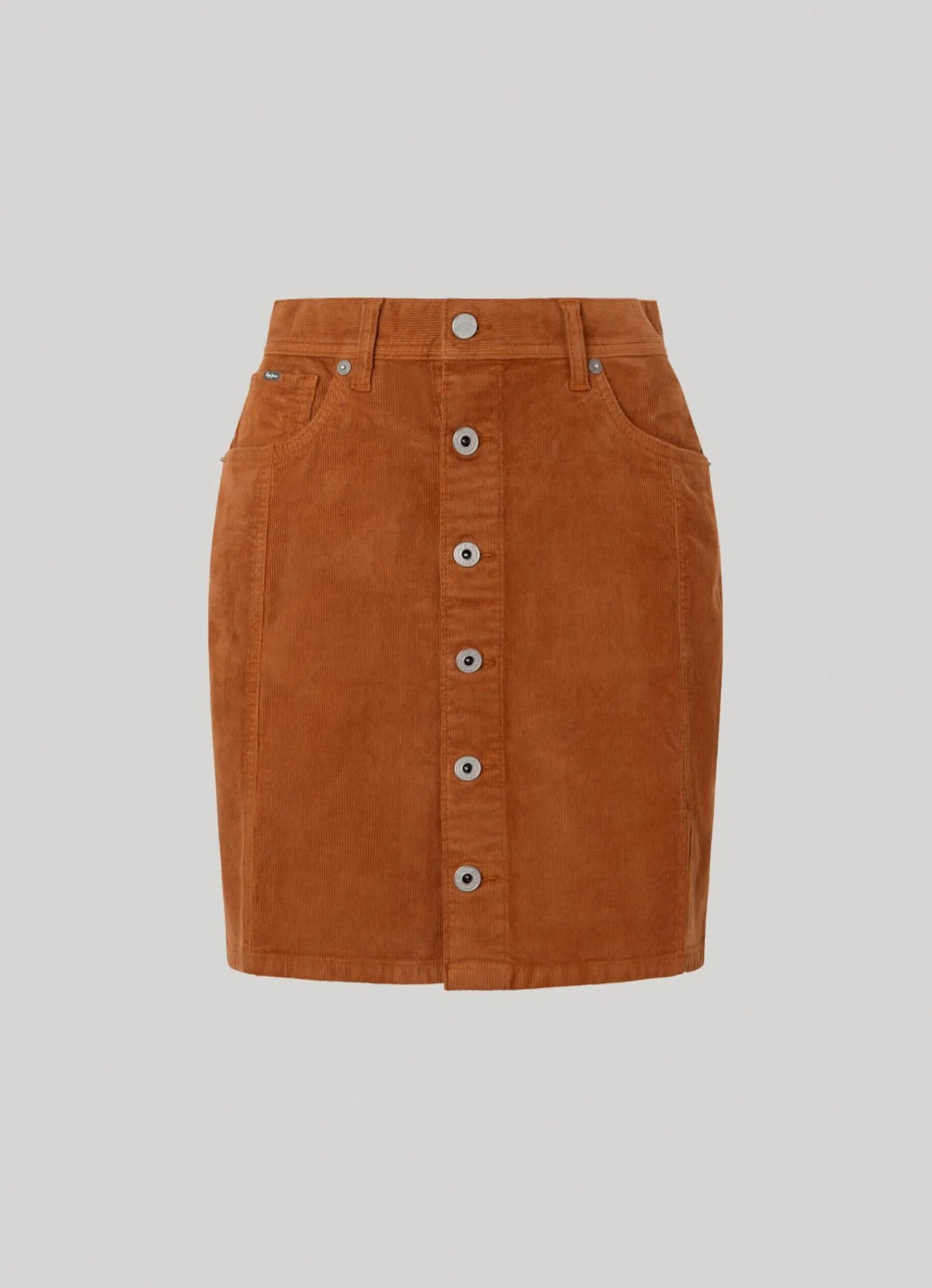 Women Pepe Jeans High Waist Corduroy Skirt