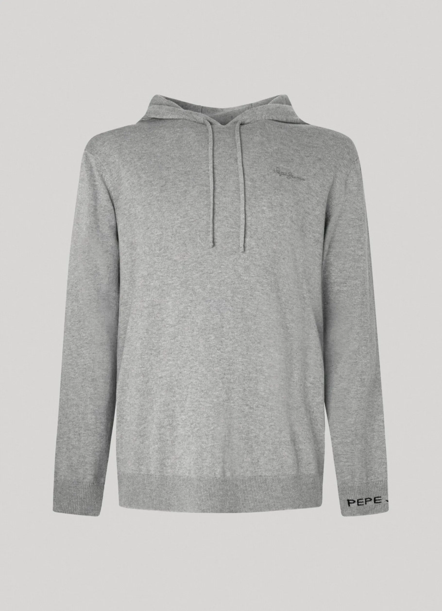 Men Pepe Jeans Hooded Cotton Sweatshirt
