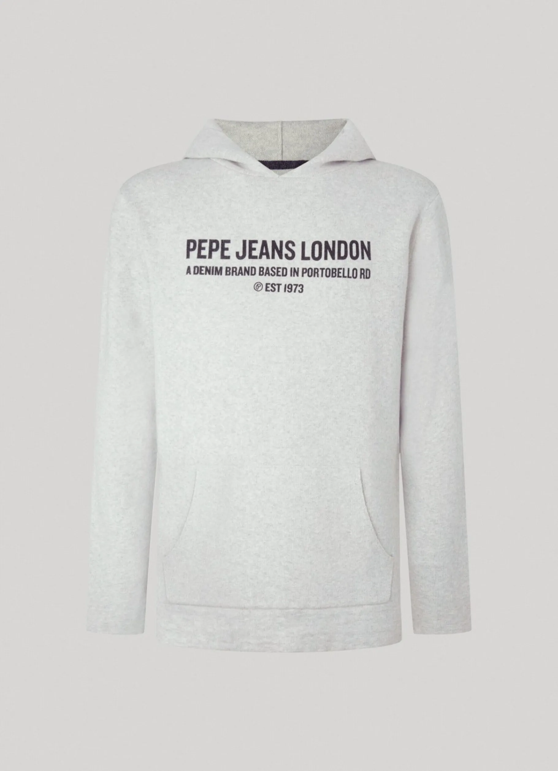 Men Pepe Jeans Hooded Cotton Sweatshirt