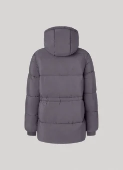 Women Pepe Jeans Hooded Puffer Jacket