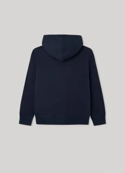 Boy Pepe Jeans Hoodie With 3D- Effect Logo