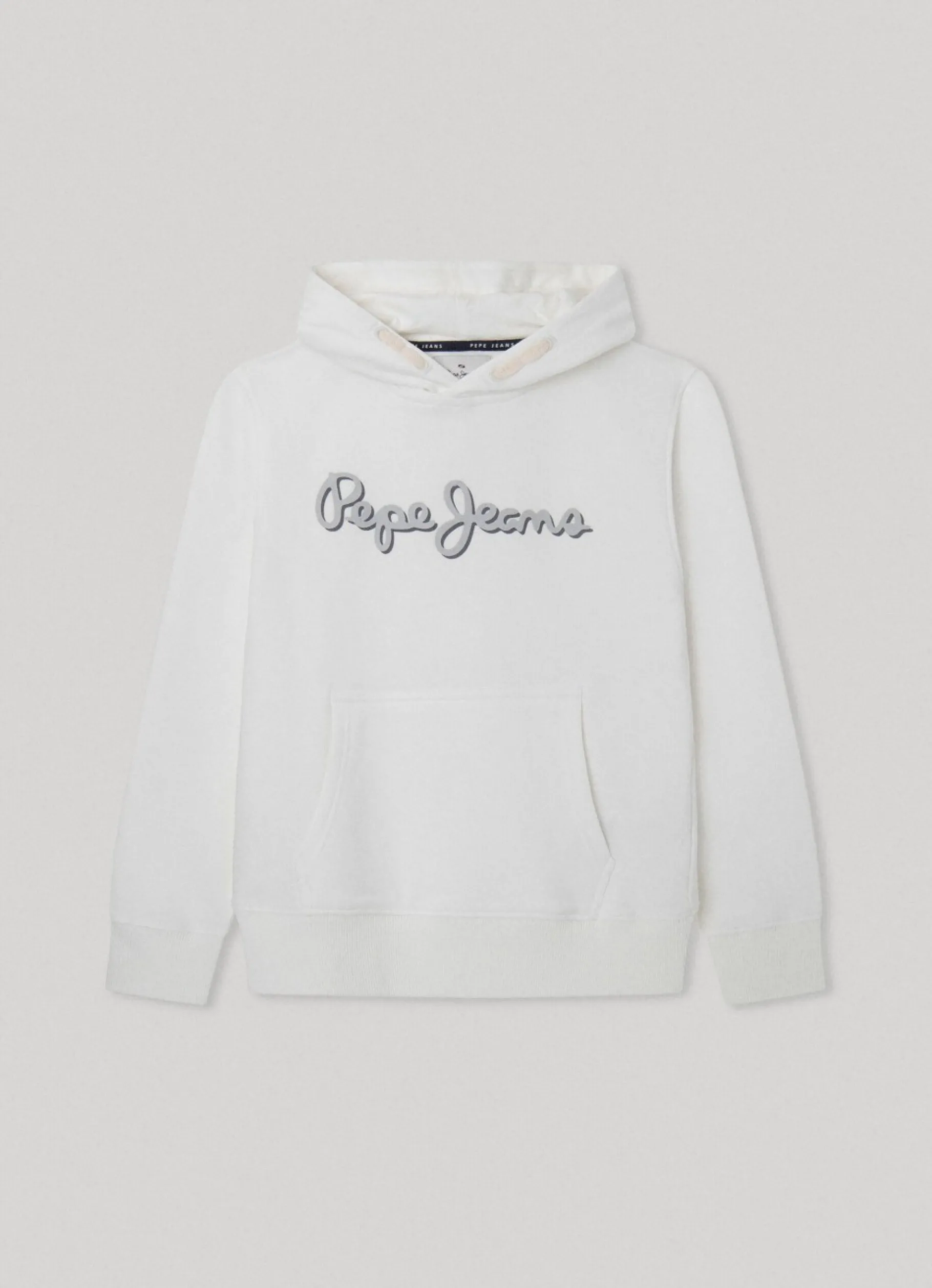 Boy Pepe Jeans Hoodie With 3D- Effect Logo