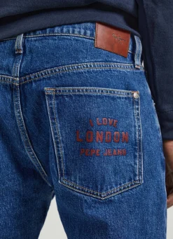 Men Pepe Jeans I Love London Tapered Fit Jeans