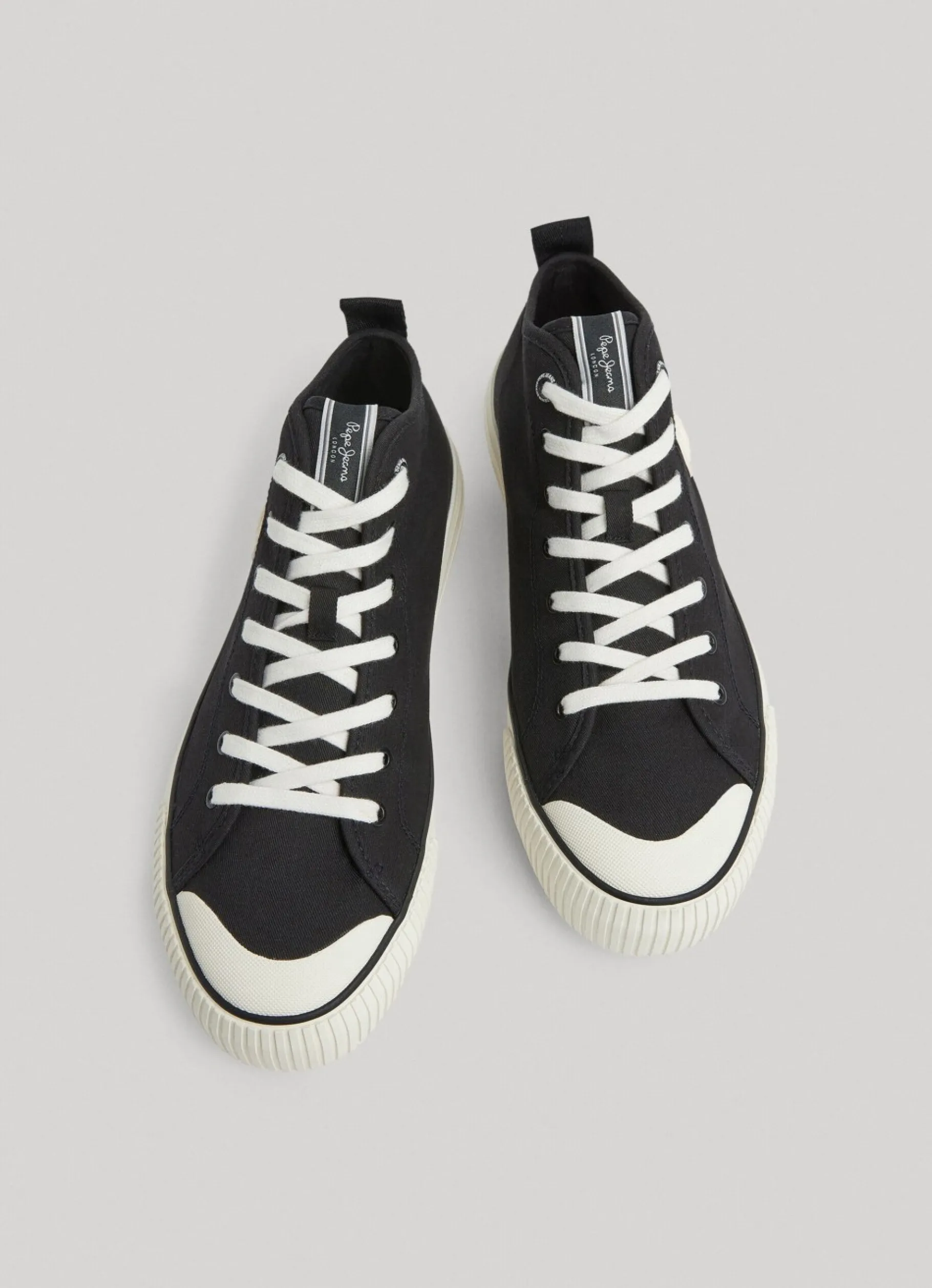 Men Pepe Jeans Industry Basic Canvas Trainers
