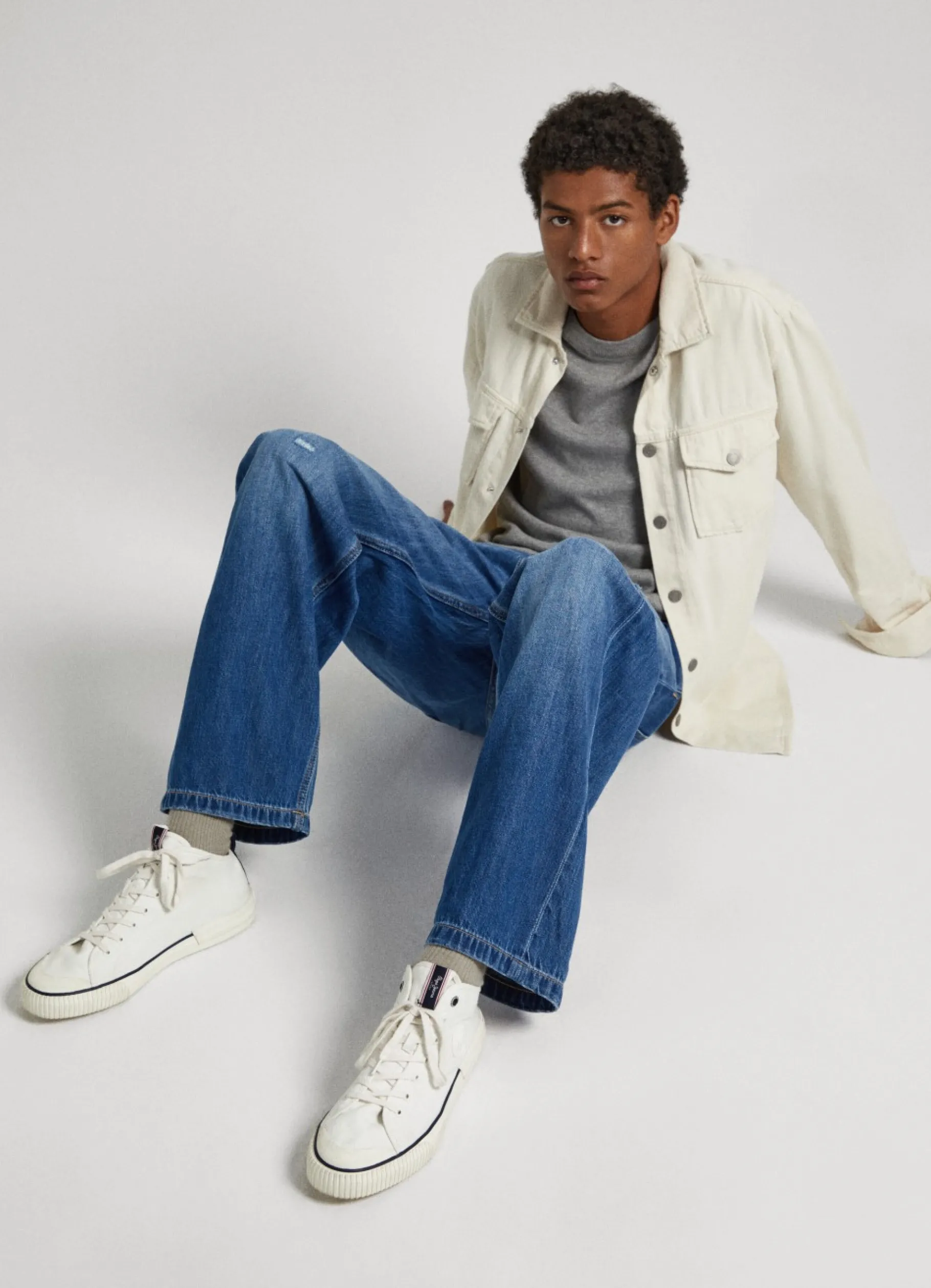 Men Pepe Jeans Industry Basic Canvas Trainers