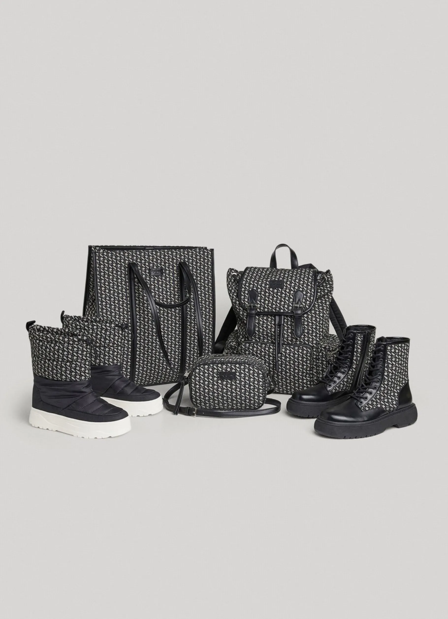 Women Pepe Jeans Jacquard Calf-Length Boots