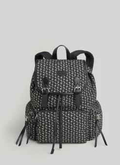 Women Pepe Jeans Jacquard Fabric Backpack