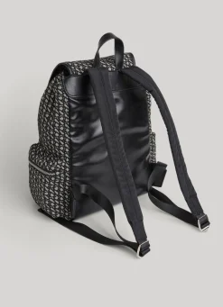 Women Pepe Jeans Jacquard Fabric Backpack
