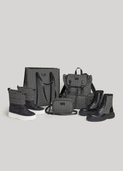 Women Pepe Jeans Jacquard Fabric Backpack