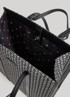 Women Pepe Jeans Jacquard Tote Bag