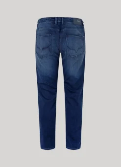 Men Pepe Jeans Jagger Slim Fit Mid-Rise Jeans
