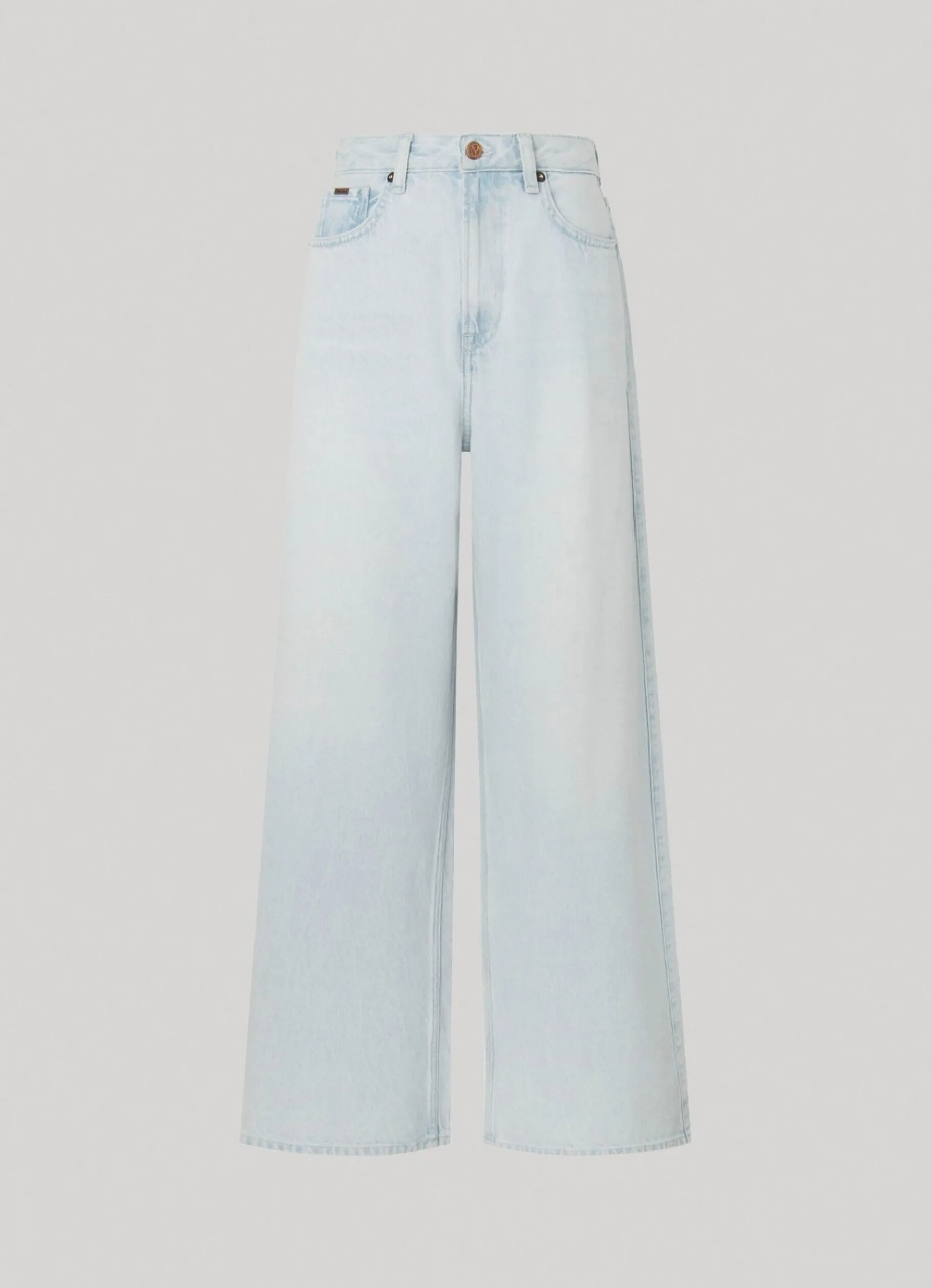 Women Pepe Jeans Jaimy Wide Fit High-Rise Jeans