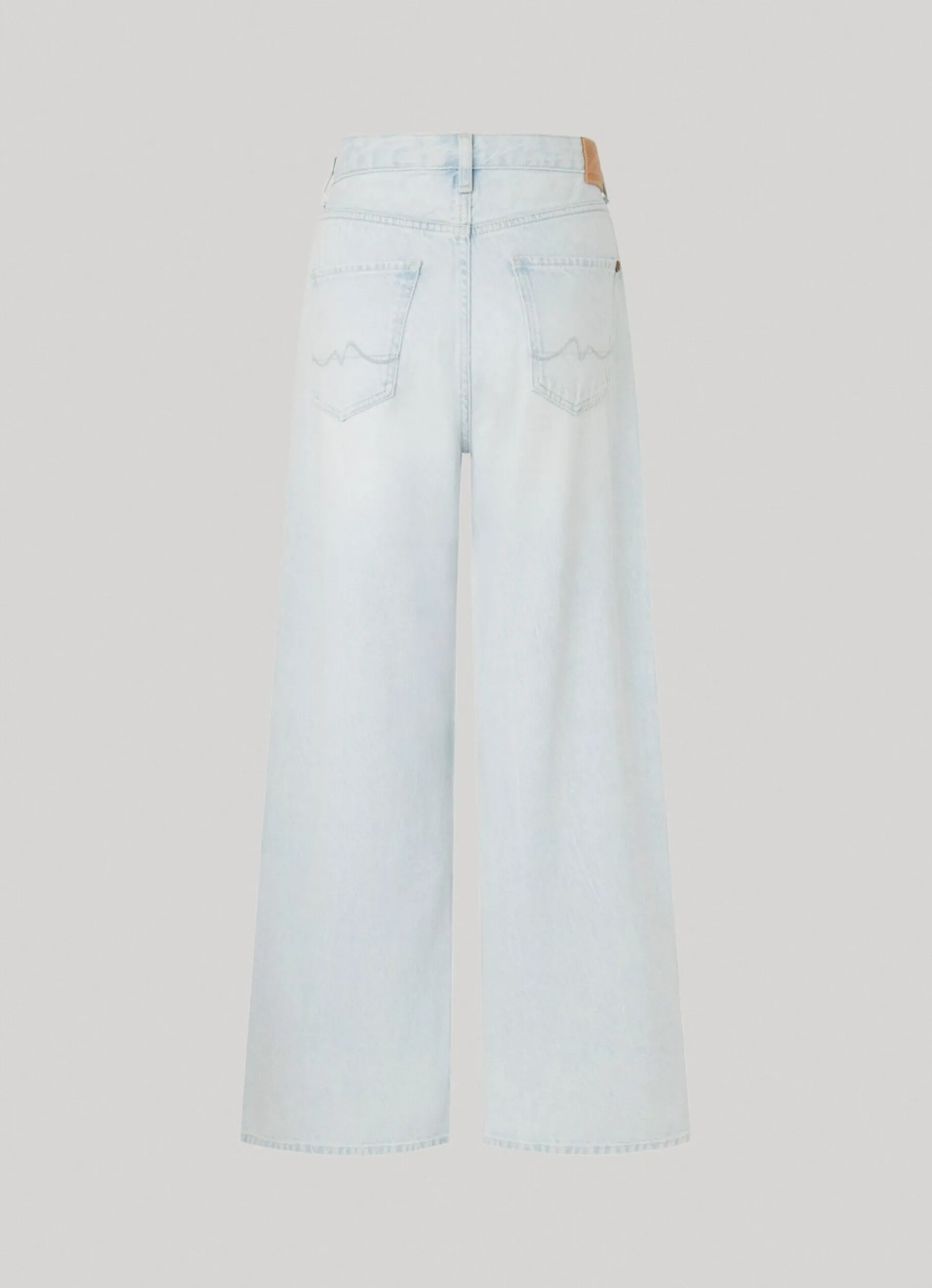 Women Pepe Jeans Jaimy Wide Fit High-Rise Jeans