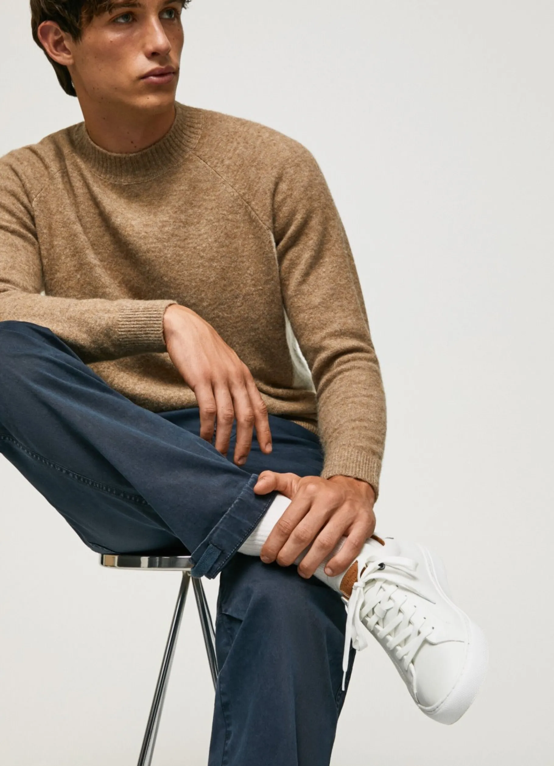 Men Pepe Jeans Joe Cup One Leather Trainers