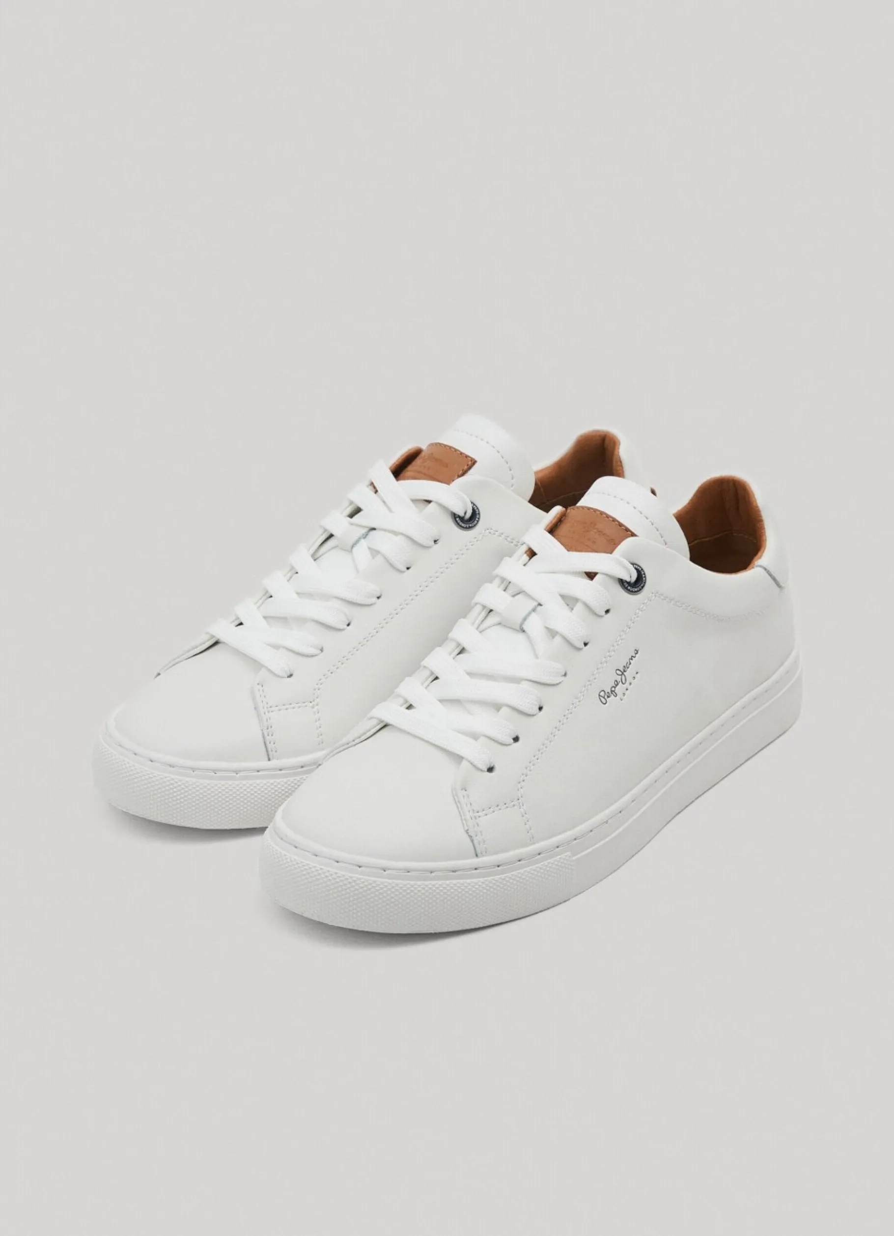 Men Pepe Jeans Joe Cup One Leather Trainers