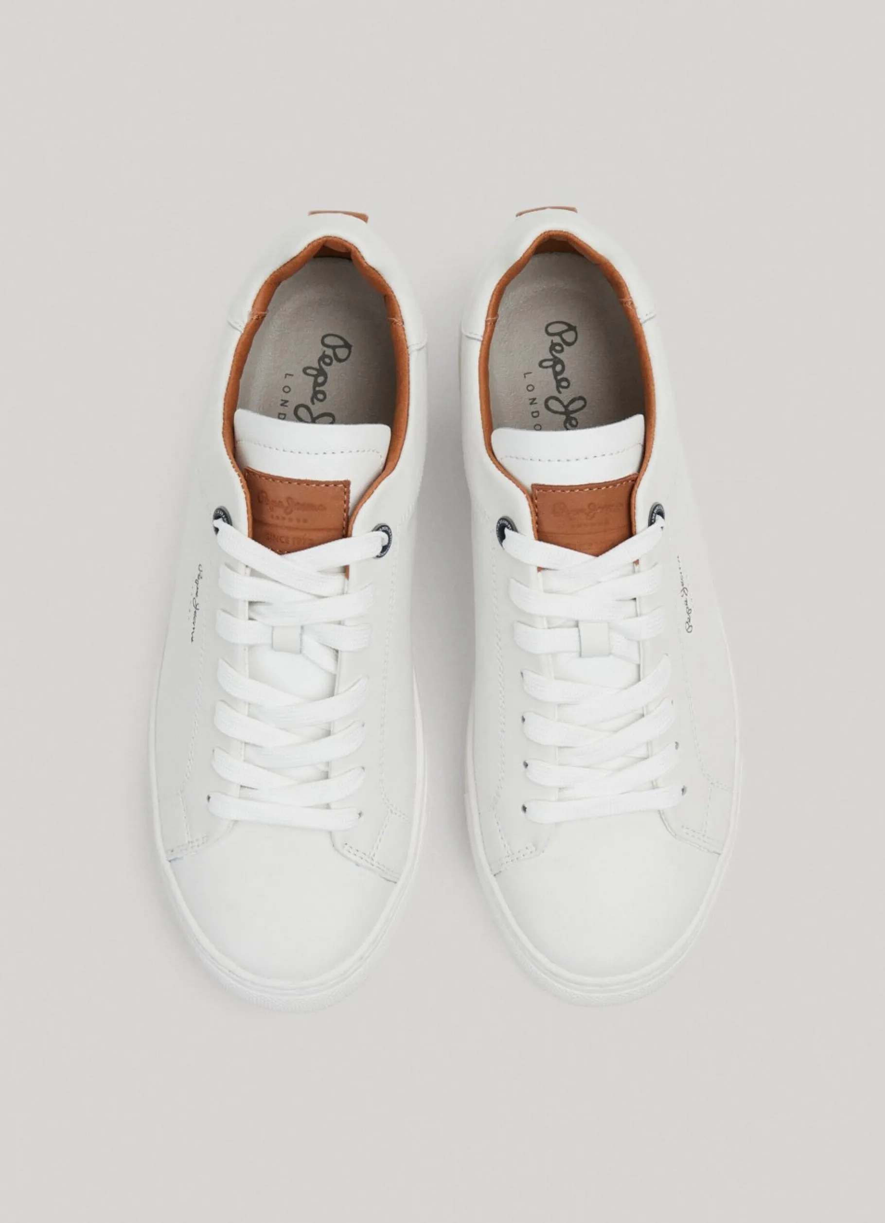 Men Pepe Jeans Joe Cup One Leather Trainers