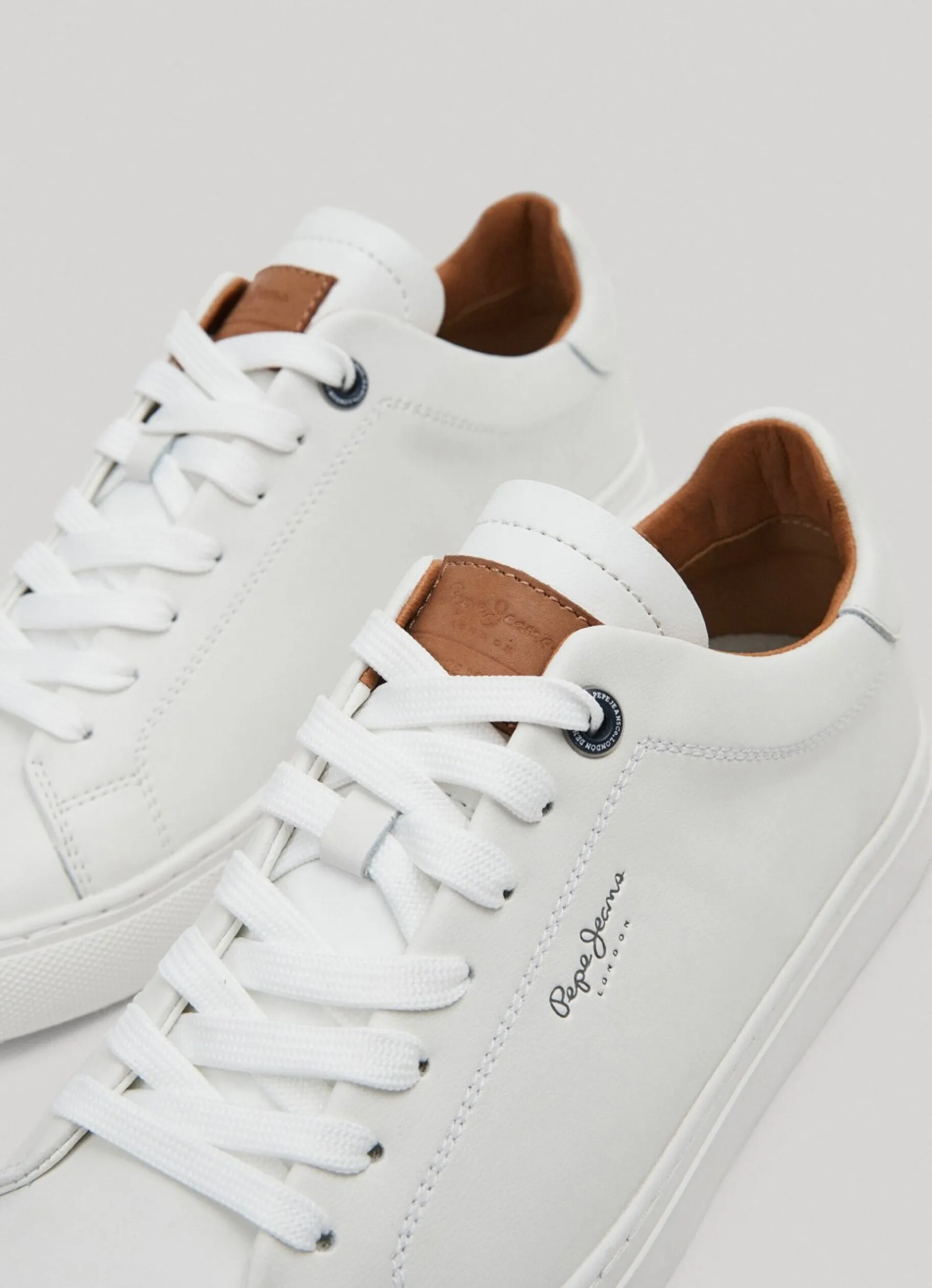 Men Pepe Jeans Joe Cup One Leather Trainers