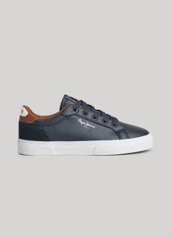 Boy Pepe Jeans Kenton Court Basic Trainers