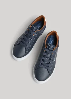Boy Pepe Jeans Kenton Court Basic Trainers