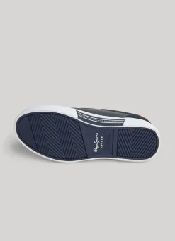 Boy Pepe Jeans Kenton Court Basic Trainers