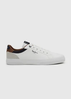 Men Pepe Jeans Kenton Court Combined Sneakers