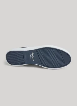 Men Pepe Jeans Kenton Court Combined Sneakers