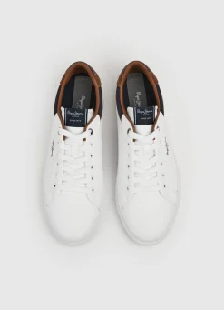 Men Pepe Jeans Kenton Court Combined Sneakers