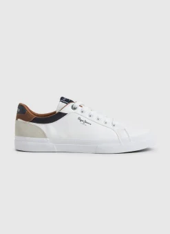 Men Pepe Jeans Kenton Court Combined Sneakers