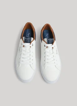 Men Pepe Jeans Kenton Court Combined Sneakers