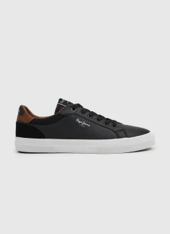 Men Pepe Jeans Kenton Court Combined Sneakers