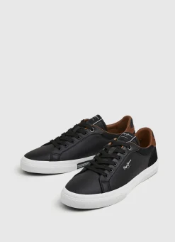 Men Pepe Jeans Kenton Court Combined Sneakers