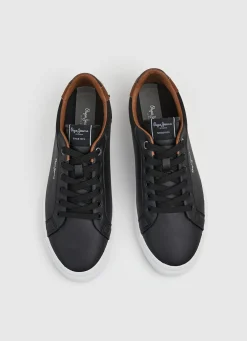 Men Pepe Jeans Kenton Court Combined Sneakers