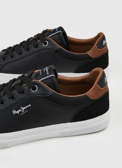 Men Pepe Jeans Kenton Court Combined Sneakers