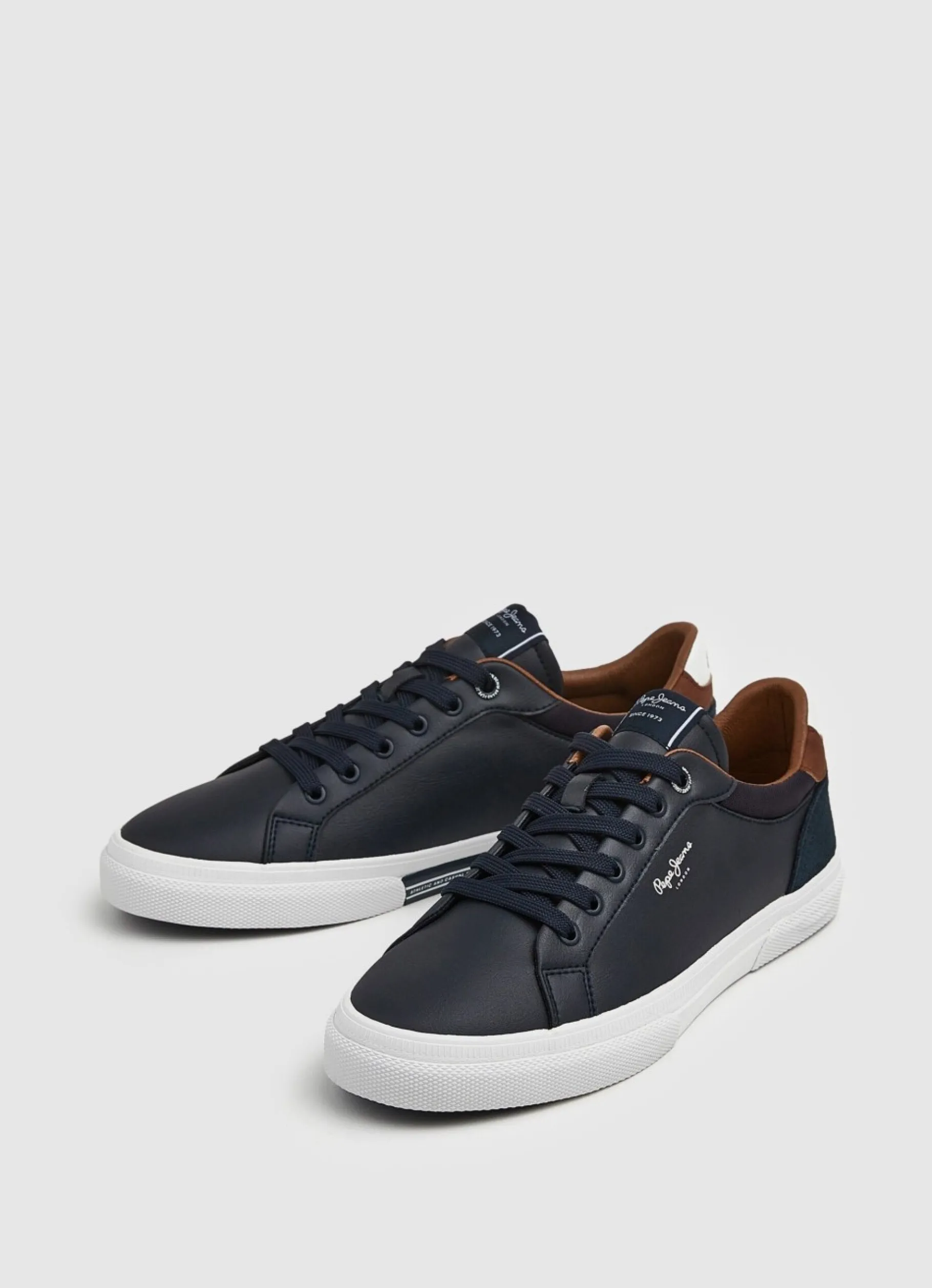 Men Pepe Jeans Kenton Court Combined Sneakers
