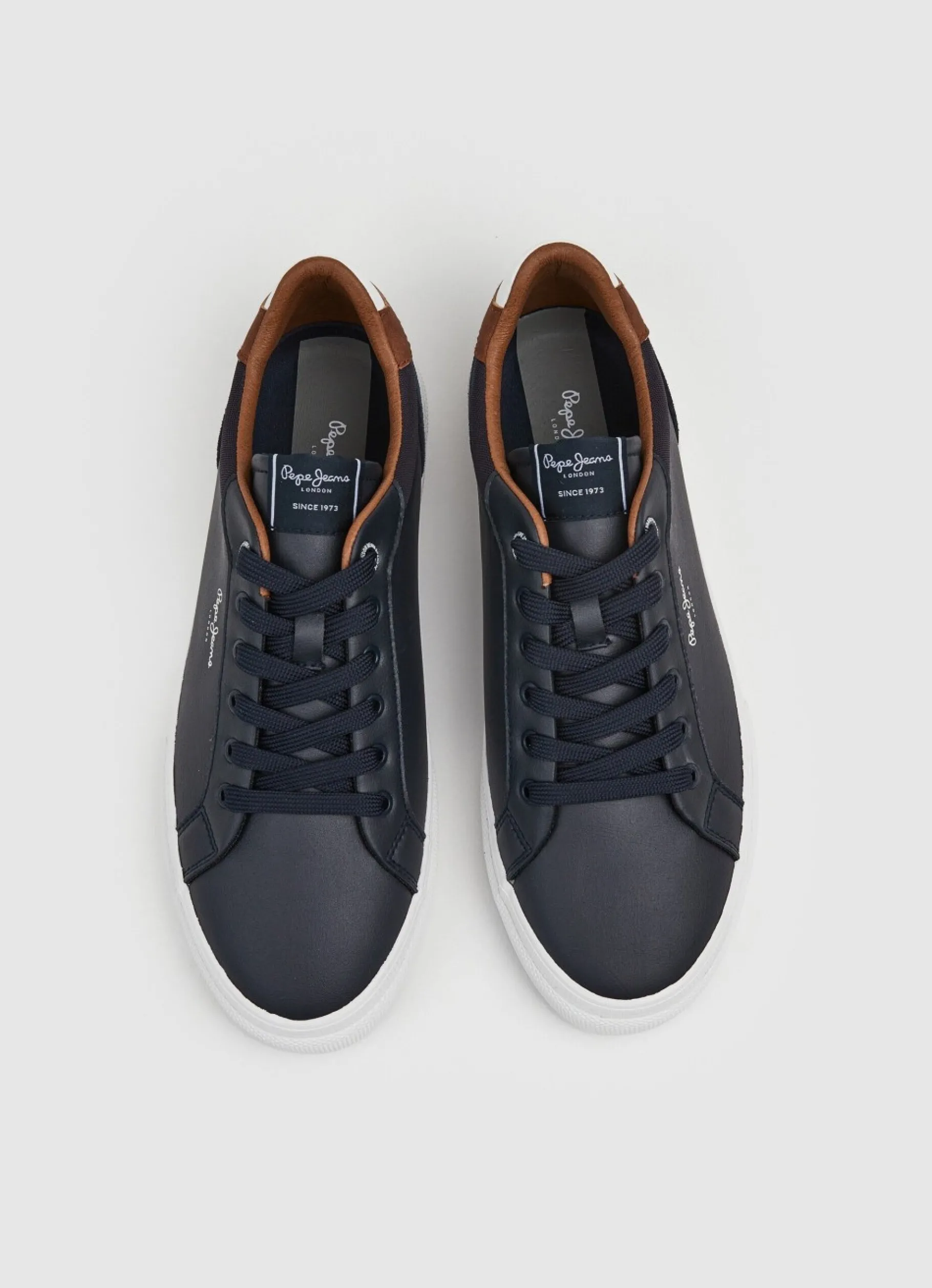 Men Pepe Jeans Kenton Court Combined Sneakers
