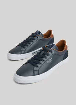 Men Pepe Jeans Kenton Court Combined Sneakers