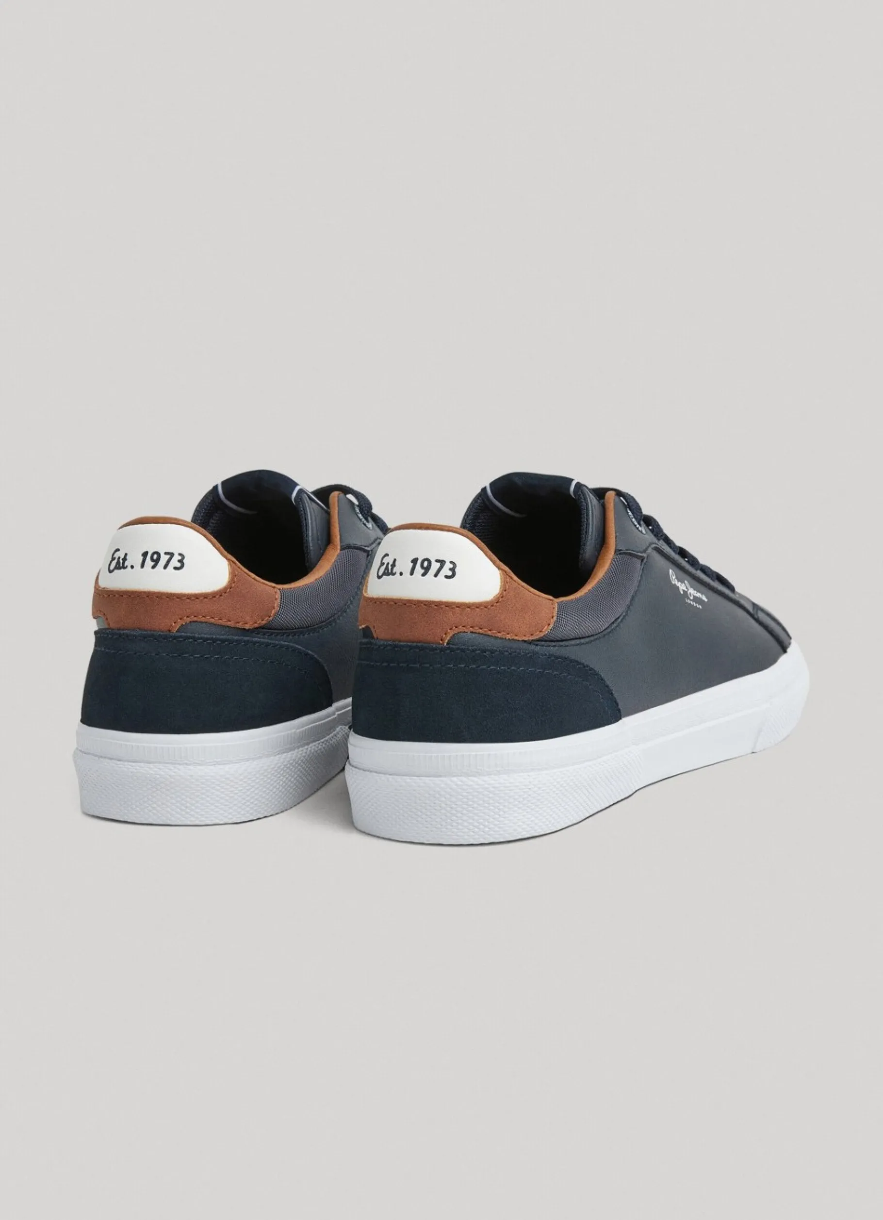 Men Pepe Jeans Kenton Court Combined Sneakers