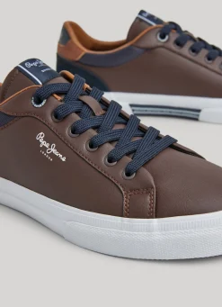 Men Pepe Jeans Kenton Court Combined Sneakers
