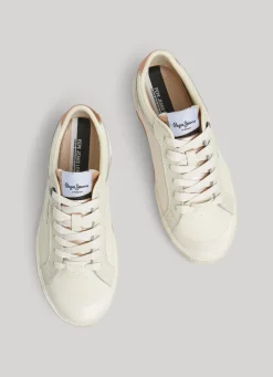 Women Pepe Jeans Kenton Vintage Classic Trainers