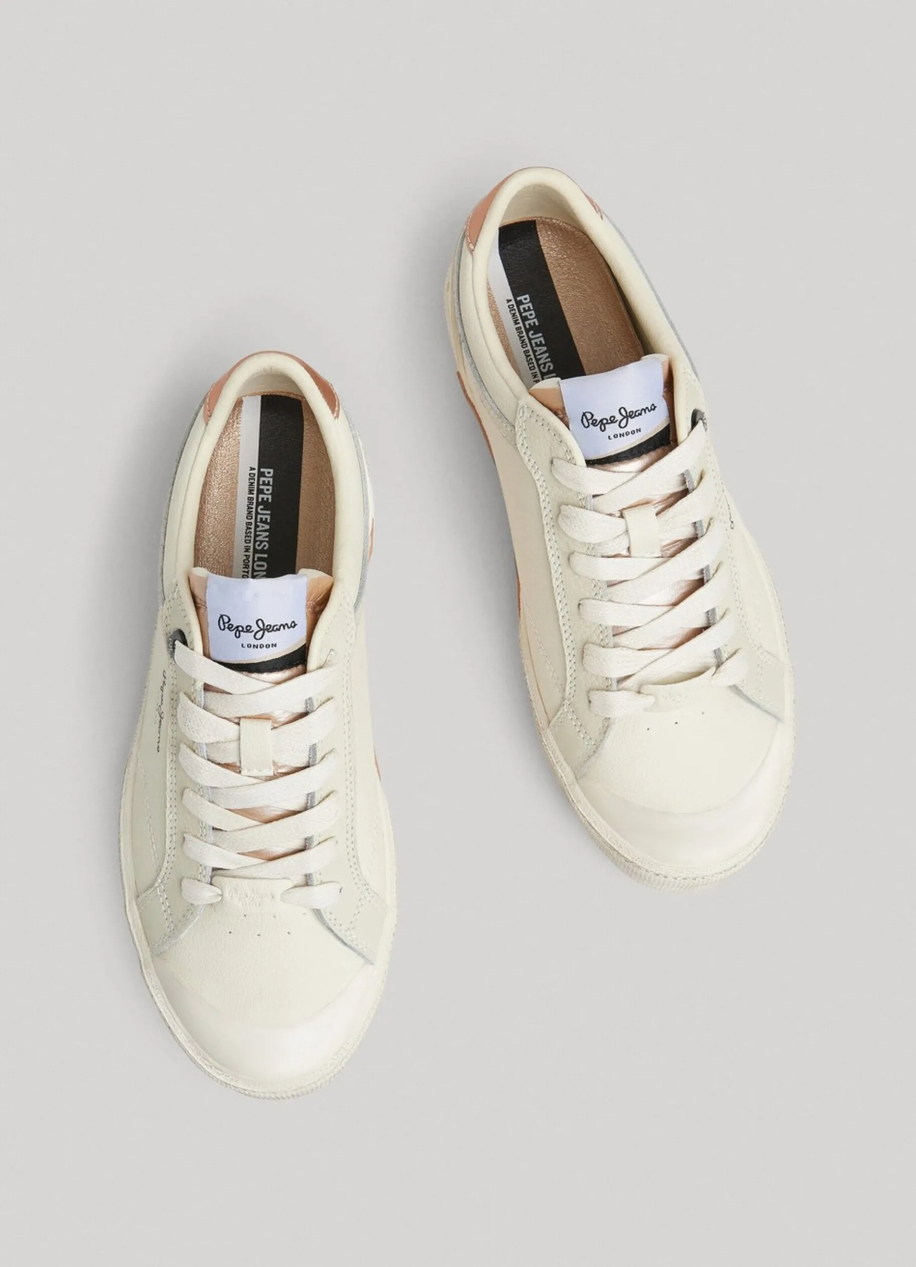 Women Pepe Jeans Kenton Vintage Classic Trainers