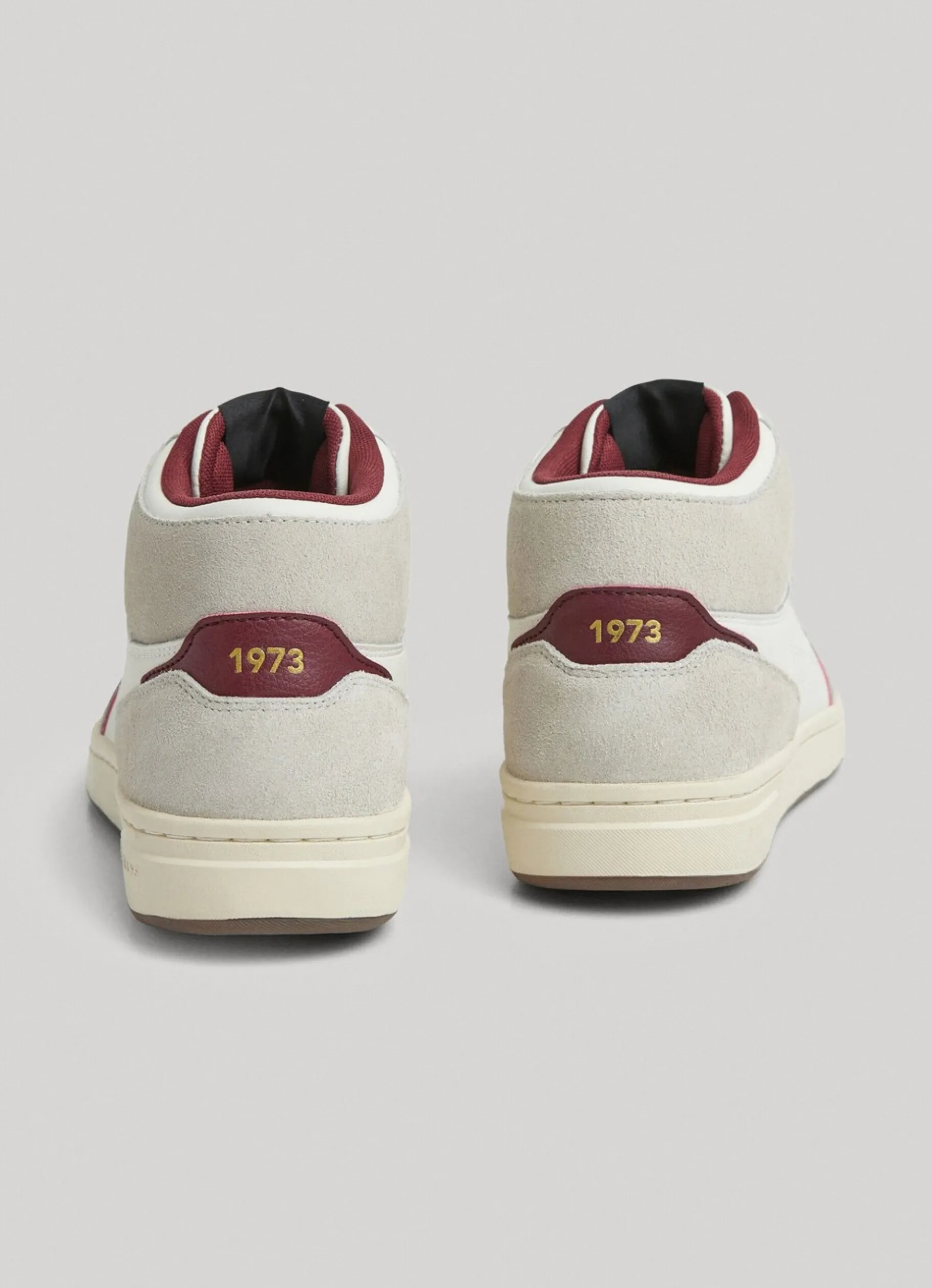 Men Pepe Jeans Kore Basket Retro Trainers
