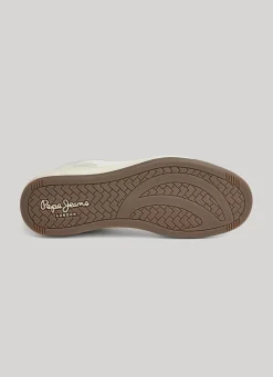 Men Pepe Jeans Kore Basket Retro Trainers