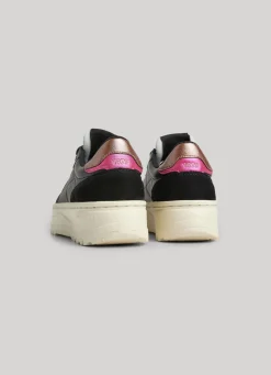 Women Pepe Jeans Kore Poppy Leather Trainers