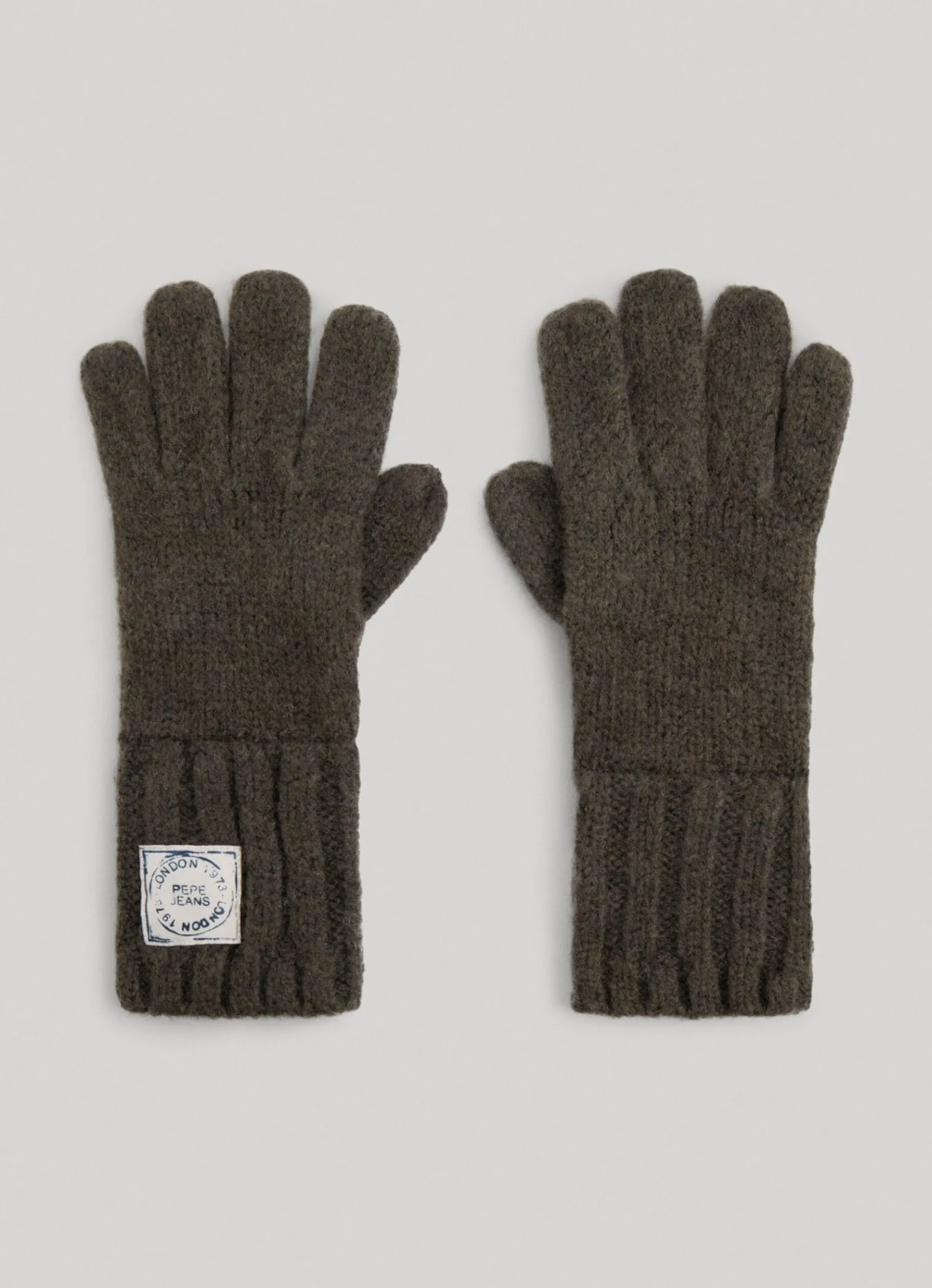 Women Pepe Jeans Label Logo Gloves